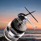 🚁⚡ FLASH SALE! Metal Solar Helicopter Air Freshener – Solar Powered Rotation, Stylish Car Decor & Fresh Scent Diffuser 🌿