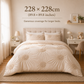 😴 Bring you cozy deep sleep!Elegant Pinch Pleat Duvet Cover Set