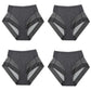 High Waist Ice Silk Shaping Briefs