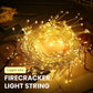 Outdoor Waterproof Battery-Operated LED Fairy Lights