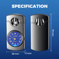Windproof Torch Lighter with Clock