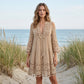 🥳SUMMER HOT SALE🥳💞50K+ SOLD!💥50% OFF! 🔥Women's Loose Cotton Linen Embroidered Dress🌸👗