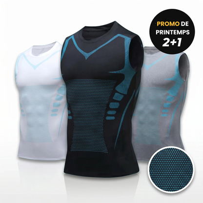 📢📢50% OFF !!  🔥  Buy More, Save More! 🛒🔥Ionic Shaping Vest – Compression, Cooling, Sleeveless, Body Contouring 💪