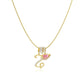 💖Last Day Huge Discount✨3-Layering Initial A-Z Letter Pendant Necklaces🎀