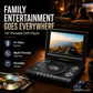 🎁Best Gift for Your Family🎉—📺 7.8" HD Portable DVD/EVD Player – Large Screen, Rechargeable & Compatible with DVD/CD/USB/SD
