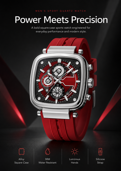 ✨New Design✨Men's Sport Quartz Watch🔥