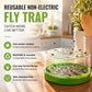 🔌✅ Reusable fly trap—no electricity, no poison! 🏠 Safe to use in the kitchen and around children and pets.