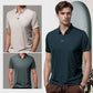 🔥Men’s Casual Lapel Breathable Wrinkle-free T-shirt - BUY 2 FREE SHIPPING