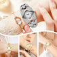 📢📢40% OFF !! ⏰Retro Quartz Watch with Sparkling Rhinestones⌚