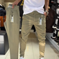 Men’s Slim-Fit Casual Solid Color Pants