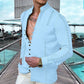 👕50% OFF NOW! 🌊 Men's Linen Button Up Summer Beach Shirt – Breathable, lightweight & relaxed fit – perfect for seaside vacations, BBQs or sunny days ☀️