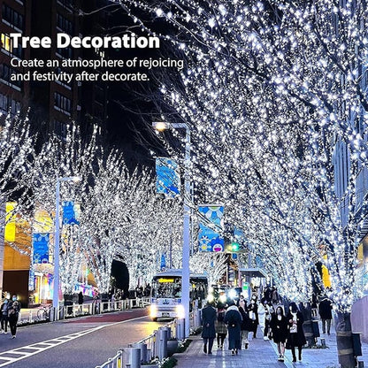 Outdoor Waterproof Battery-Operated LED Fairy Lights