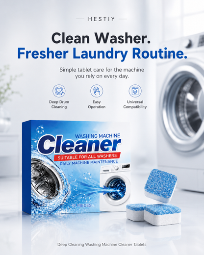 Deep Cleaning Washing Machine Cleaner Tablets