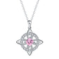 🌸LAST DAY-Buy 2 Get 1 Free ✨Mystical Birthstone Witches Knot Necklace – Natural Crystal🔮💞Protect Your Loved Ones