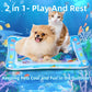 🐱 Unleash the Fun for Indoor Cats – 51% OFF ✨ Pet Water Sensory Mat – For Playful Hunting & Cooling Relief! 🐟