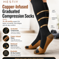 ⏳🔥LIMITED-TIME 50% OFF! ⏰Copper‑Infused Graduated Compression Socks ✨