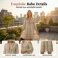 🥳SUMMER HOT SALE🥳💞50K+ SOLD!💥50% OFF! 🔥Women's Loose Cotton Linen Embroidered Dress🌸👗
