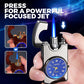Windproof Torch Lighter with Clock
