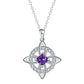 🌸LAST DAY-Buy 2 Get 1 Free ✨Mystical Birthstone Witches Knot Necklace – Natural Crystal🔮💞Protect Your Loved Ones