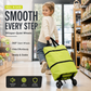 🛒✨ LIMITED TIME 50% OFF! 2 in 1 Foldable Shopping Cart – 23L Large Capacity, Smooth Swivel Wheels and Compact Storage