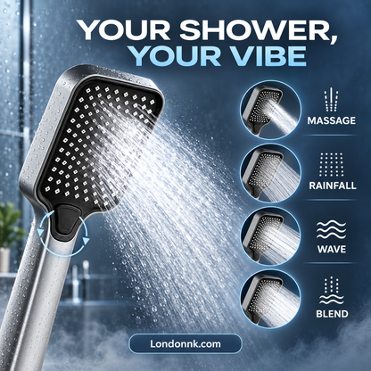 🚿High-Boost Shower Head – Powerful Water Flow & Spa-Like Comfort✨