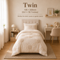 😴 Bring you cozy deep sleep!Elegant Pinch Pleat Duvet Cover Set