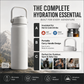 💥Limited Time 51% Off! ❄️Portable heat preservation you can hold! 🔥Premium Stainless Steel Insulated Tumbler