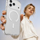 📱🧲 Shockproof Clear Magnetic Phone Case🛡️ – Strong Magnetic Lock, Anti-Yellowing & 360° Protection