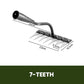 🚨 TIRED OF WEEDING BY HAND? 🚨 Say goodbye to back pain & stubborn weeds with our Heavy-Duty Carbon Steel Weeding Rake! 🌿🔧