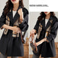 🔥Limited stock available 50% OFF🔥Women's Slimming Mid-Length Lapel Trench Coat