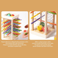 🎁Christmas Special Sale - 50% OFF💝Wooden Stick Game, Colorful Educational Toy for Cognitive Development & Focus Training, Includes Mixed Colors Sticks and Dual-level Puzzle🌟
