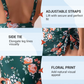⏳👙 LIMITED-TIME OFFER 50% OFF! Women's One-Piece Swimsuit with Tie Skirt & Built-in Shorts – High Waist for Tummy Control, Adjustable Straps, Removable Pads, Perfect for Beach & Pool 🌊