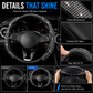 Rhinestones Bling Cover for Auto Steering Wheels