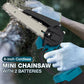 ⚡56% OFF NOW ! 🌳6-inch Cordless Mini Chainsaw with 2 Batteries🌲