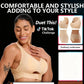 🧘‍♀️✨ Feel Soft. Move Easy. Stay Comfortable-Women’s Beige Wireless Bra, Soft Breathable Non-removable Moulded Cups, Yoga Fitness Sportswear for Gym & Daily Training