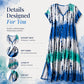 👗🌈 LIMITED TIME 51% OFF! Women’s Tie Dye V Neck Maxi Dress – Breathable Comfort, Relaxed Fit and Effortless Summer Style ✨
