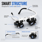 LED Glasses Magnifier ( 8x 15x 23x )