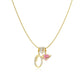 💖Last Day Huge Discount✨3-Layering Initial A-Z Letter Pendant Necklaces🎀