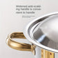 🍽️ LIMITED-TIME 50% OFF! ✨ Stainless Steel Chafing Dish Set – 5QT, Gold, Professional Buffet Warmer ⭐