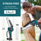 ⚡56% OFF NOW ! 🌳6-inch Cordless Mini Chainsaw with 2 Batteries🌲