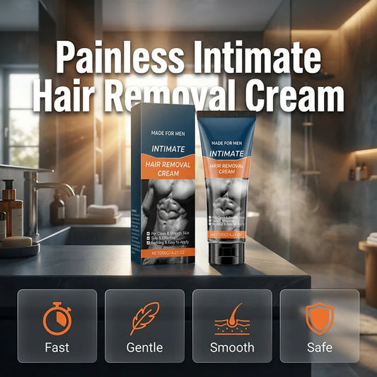 💐53% OFF! Men's Intimate Hair Removal Cream – Silky Smooth & Long-Lasting ✨🪶【Limited Offer】