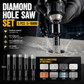 🥳2026 HOT SALE🥳💞50K+ SOLD!🛡️ 50% OFF! Diamond Drill Bits Set – 5‑16mm sizes, hex shank fits most drills. Dry or wet use – smooth, precise holes every time! 💎💪