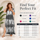 👗🌈 LIMITED TIME 51% OFF! Women’s Tie Dye V Neck Maxi Dress – Breathable Comfort, Relaxed Fit and Effortless Summer Style ✨