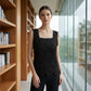 ☀️ EFFORTLESS ELEGANCE 👚 Women’s Lace Tank Top – Square Neckline, Scalloped Hem & Day-to-Night Style ✨
