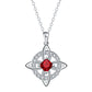 🌸LAST DAY-Buy 2 Get 1 Free ✨Mystical Birthstone Witches Knot Necklace – Natural Crystal🔮💞Protect Your Loved Ones