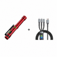 Multifunctional Pen-Shaped Work Light with Strong Magnetic Field