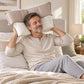 🛏️ LIMITED-TIME 49% OFF! ✨ Soft and Hard Dual-Zone Neck Support Pillow – Ergonomic, Breathable, Washable 😴
