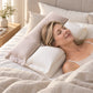 🛏️ LIMITED-TIME 49% OFF! ✨ Soft and Hard Dual-Zone Neck Support Pillow – Ergonomic, Breathable, Washable 😴