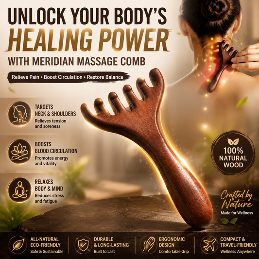 💆‍♀️✨ BUY 1 GET 1 FREE! Six-Claw Scalp & Body Massage Comb – Ergonomic Grip, Lightweight Design & Relaxing Everyday Massage
