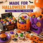 🎁💥LAST DAY SALE 50% OFF!!🎃 Halloween Squishy Toy Set Washable & Reusable🧹Party Favors & Trick-or-Treat 👻